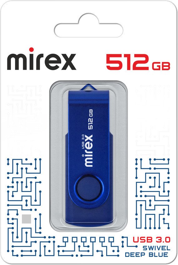 

USB Flash Mirex Color Blade Swivel 3.0 512GB 13600-FM3BS512