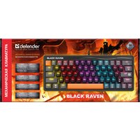 Клавиатура Defender Black Raven GK-417 45417
