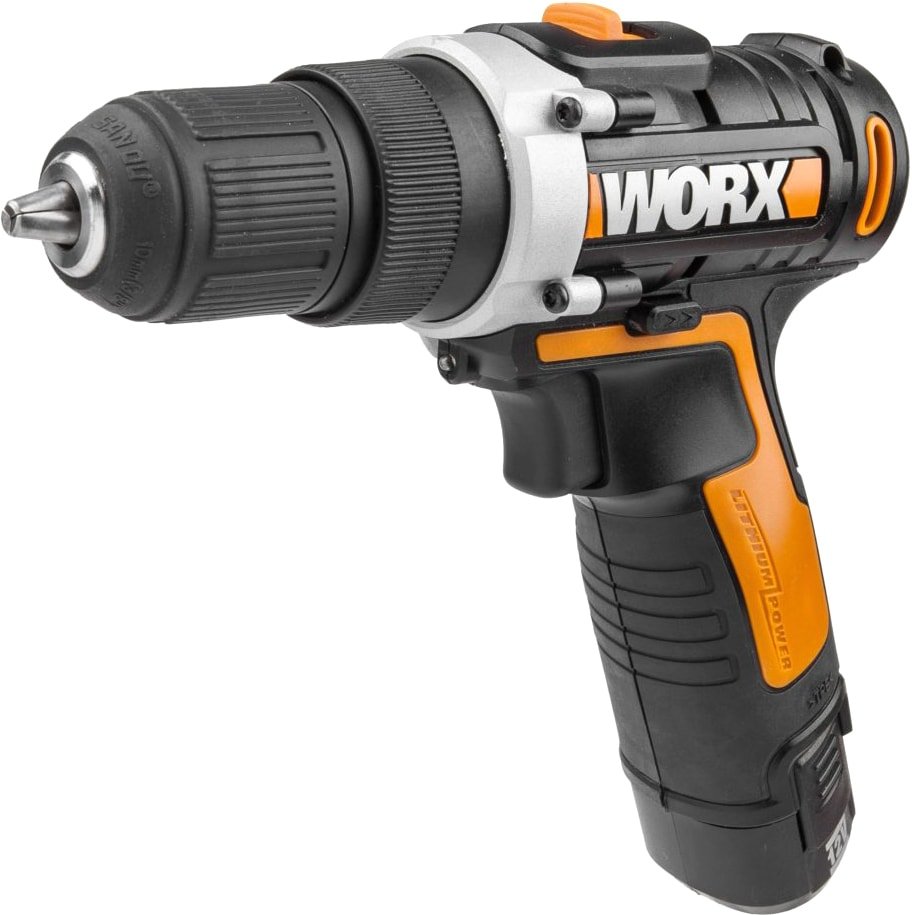 

Дрель-шуруповерт Worx WX128.3 (с 2-мя АКБ, кейс)