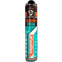 Монтажная пена Profpur Клей-пена для приклеивания гипсокартона 750мл