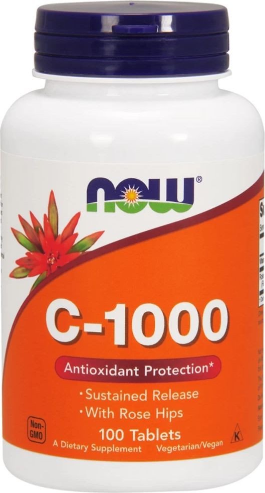 Комплекс Now Foods Vitamin C-1000 шиповник (100 таблеток)