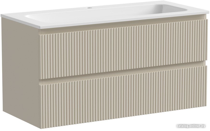 Sancos Тумба под умывальник Snob T SNT100CE (бежевый)