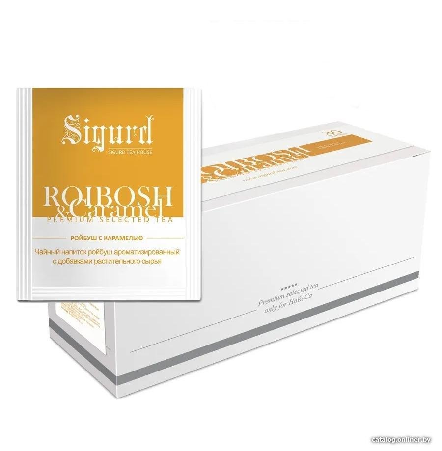 Черный чай Sigurd Royal Rooibush&Caramel 30 шт