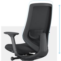 Офисное кресло ErgoSmart Sparta 3 Mesh (черный)