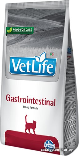 Сухой корм для кошек Farmina Vet Life Gastrointestinal (при проблемах с ЖКТ) 2 кг