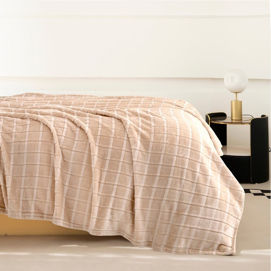 

Плед Karven Фланель 1.5сп PL015 CUTTING v5/Beige