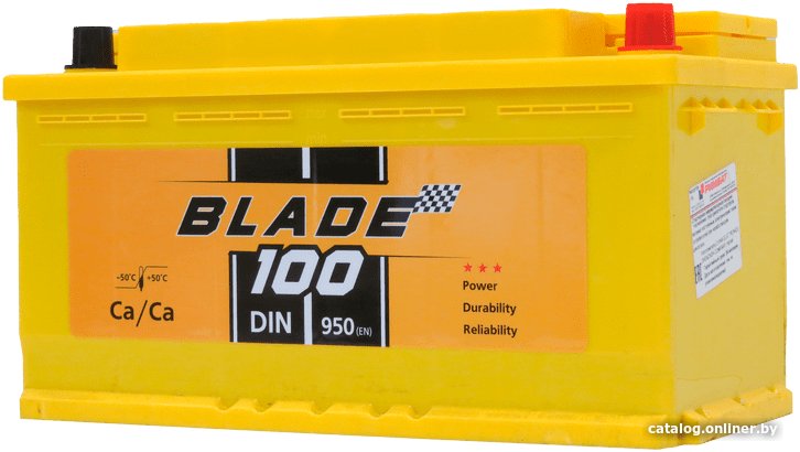 Автомобильный аккумулятор Blade 100 R+ (100 А·ч)