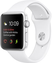 Watch Series 2 38mm Silver with White Sport Band [MNNW2]