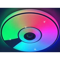Припотолочная люстра Estares Song RGB 80W R-APP-480x75-WHITE/CHROME/SHINY-220-IP20