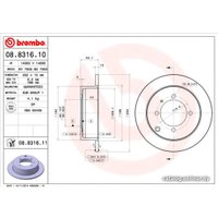  Brembo 08831610