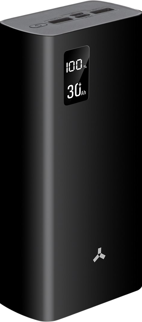 

Внешний аккумулятор AccesStyle Bison 30PQD 30000mAh (черный)