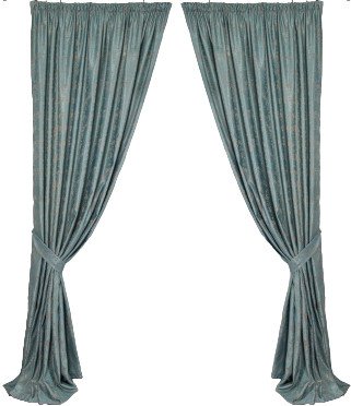 

Штора Mafy Salamis с подхватом (200х270, бирюзовый)