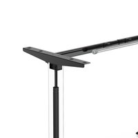 Стол для работы стоя ErgoSmart Electric Desk Prime 1200х650х18 мм (дуб натуральный/черный)