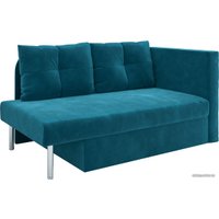 Тахта Мебель-АРС Алиса (бархат, сине-зеленый star velvet 43 black green)