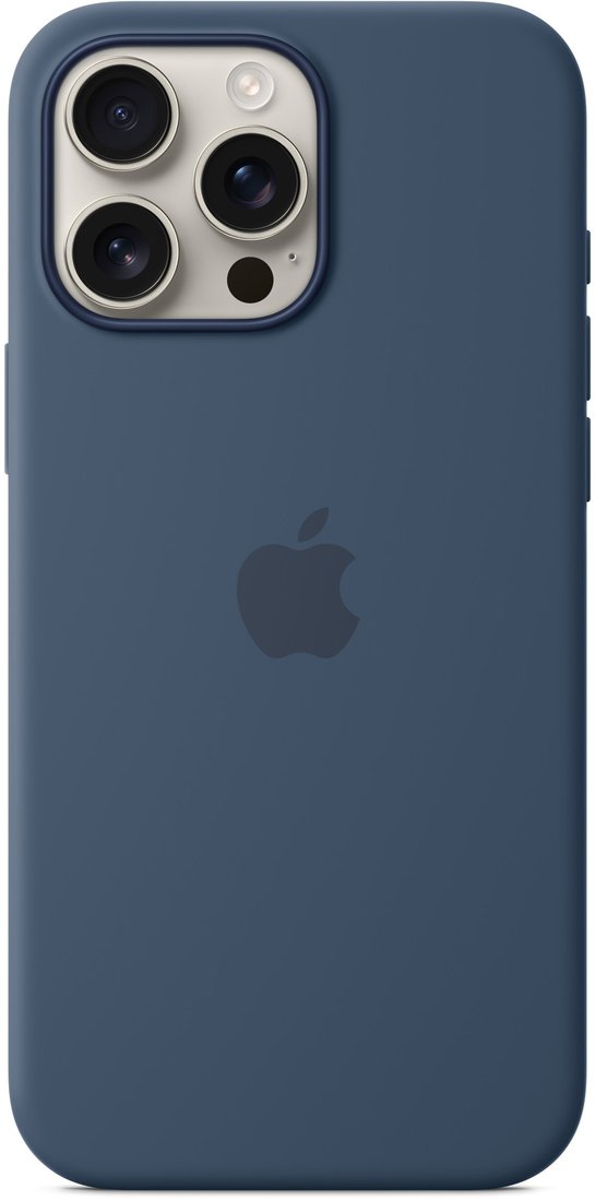 

Чехол для телефона Apple MagSafe Silicone Case для iPhone 16 Pro Max (синий)