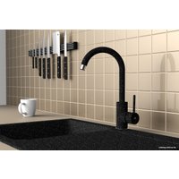 Смеситель Rubineta Axe-33 (черный)