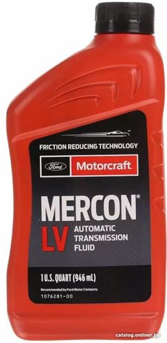 Трансмиссионное масло Ford Motocraft Mercon LV ATF 0.946л [XT-10-QLVC]