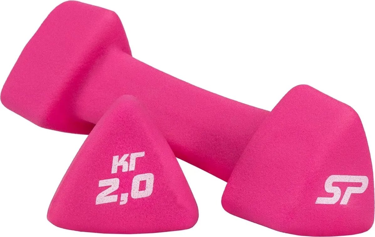 

Набор гантелей Espado ES1118PK (2кг, розовый)