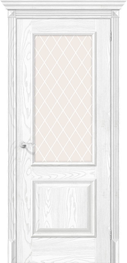 

Межкомнатная дверь el'Porta Классико-13 90x200 (Silver Ash White Crystal)