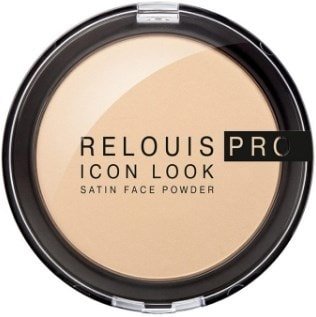 

Компактная пудра Relouis Pro Icon Look Satin Face Powder (тон 01)