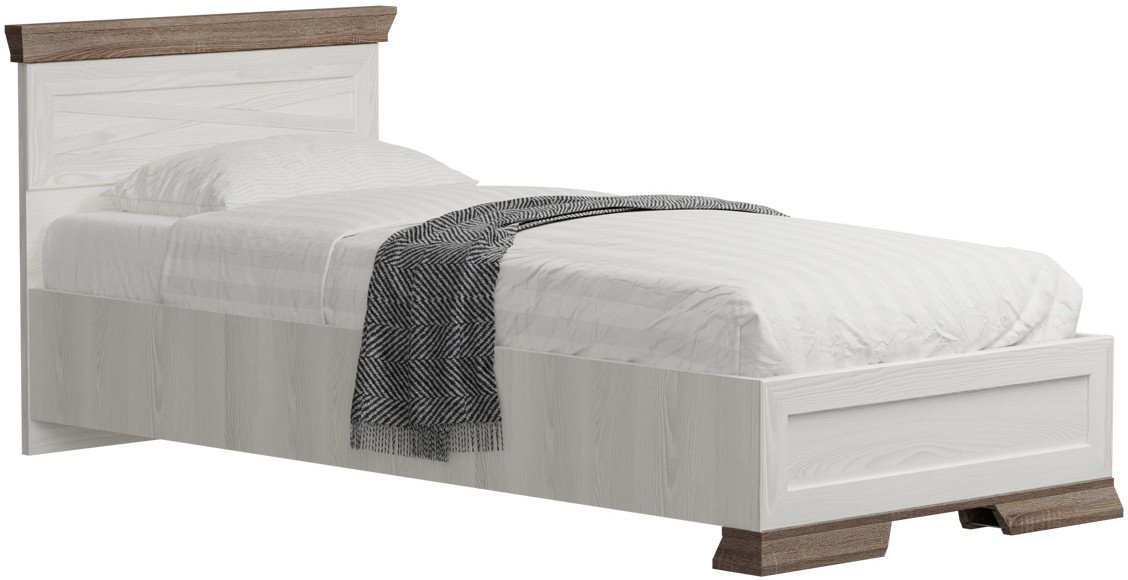 

Кровать Black Red White Marselle LOZ90x200 (ясень снежный/дуб сонома темный)