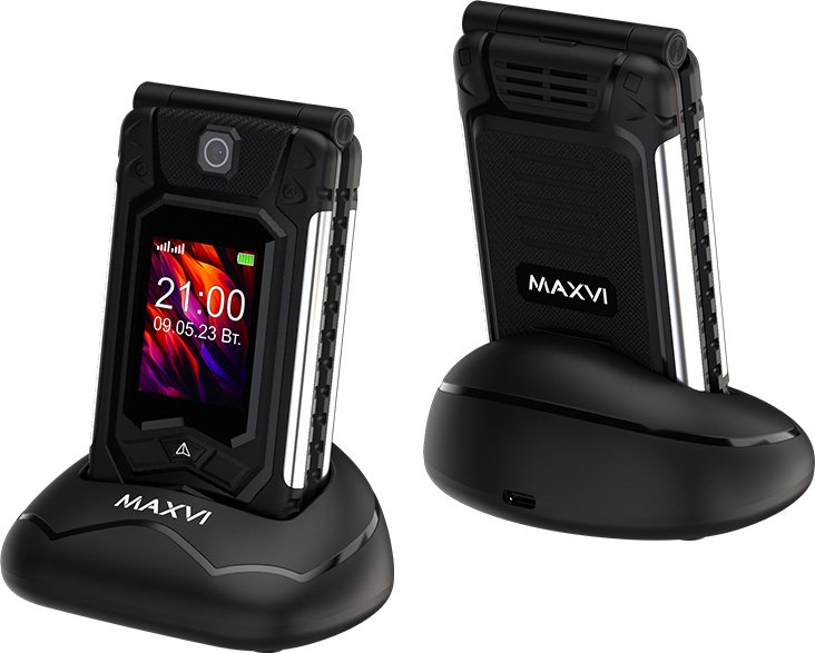 

Телефон Maxvi E10ds (черный)