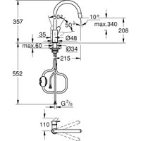 Смеситель Grohe Chrom 30536000