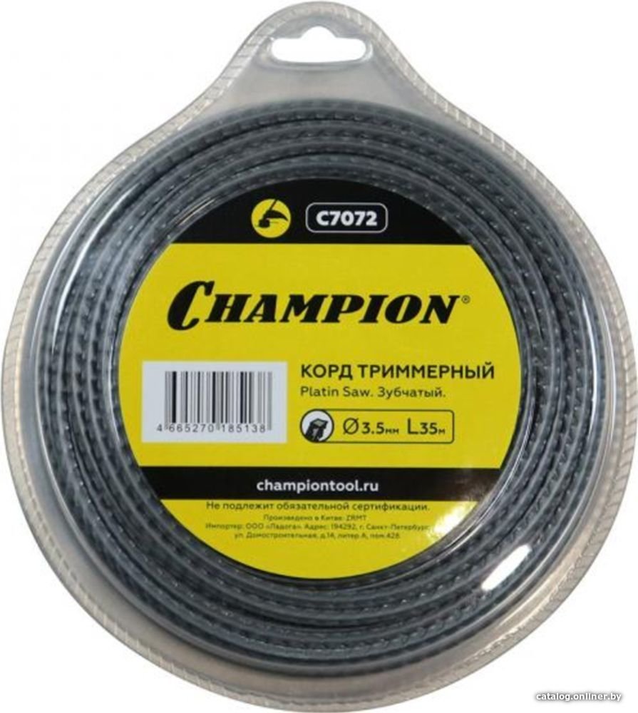 Леска для триммера Champion C7072