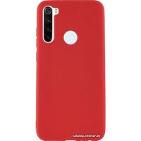 Чехол для телефона Case Matte для Xiaomi Redmi Note 8 2019/2021 (красный)