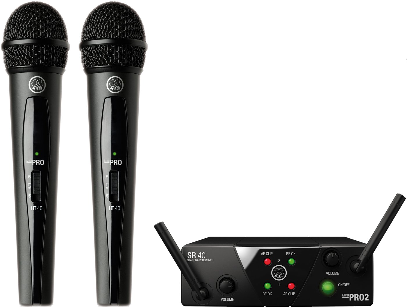 

Радиосистема AKG WMS40 Mini2 Vocal Set BD ISM2/3