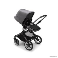 Универсальная коляска Bugaboo Fox 3 (2 в 1, graphite midnight black/grey melange)