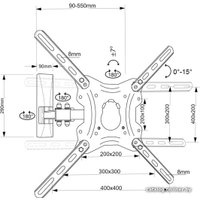 Кронштейн Electric Light КБ-01-69 (черный)