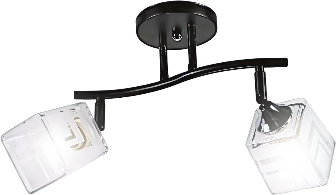 

Спот Aitin Pro НПБ 02-2x60-101 96223/2 (черный/хром)