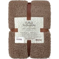Плед Tex Republic TCH SH CO 1520 17-1418 150x200 см (какао)