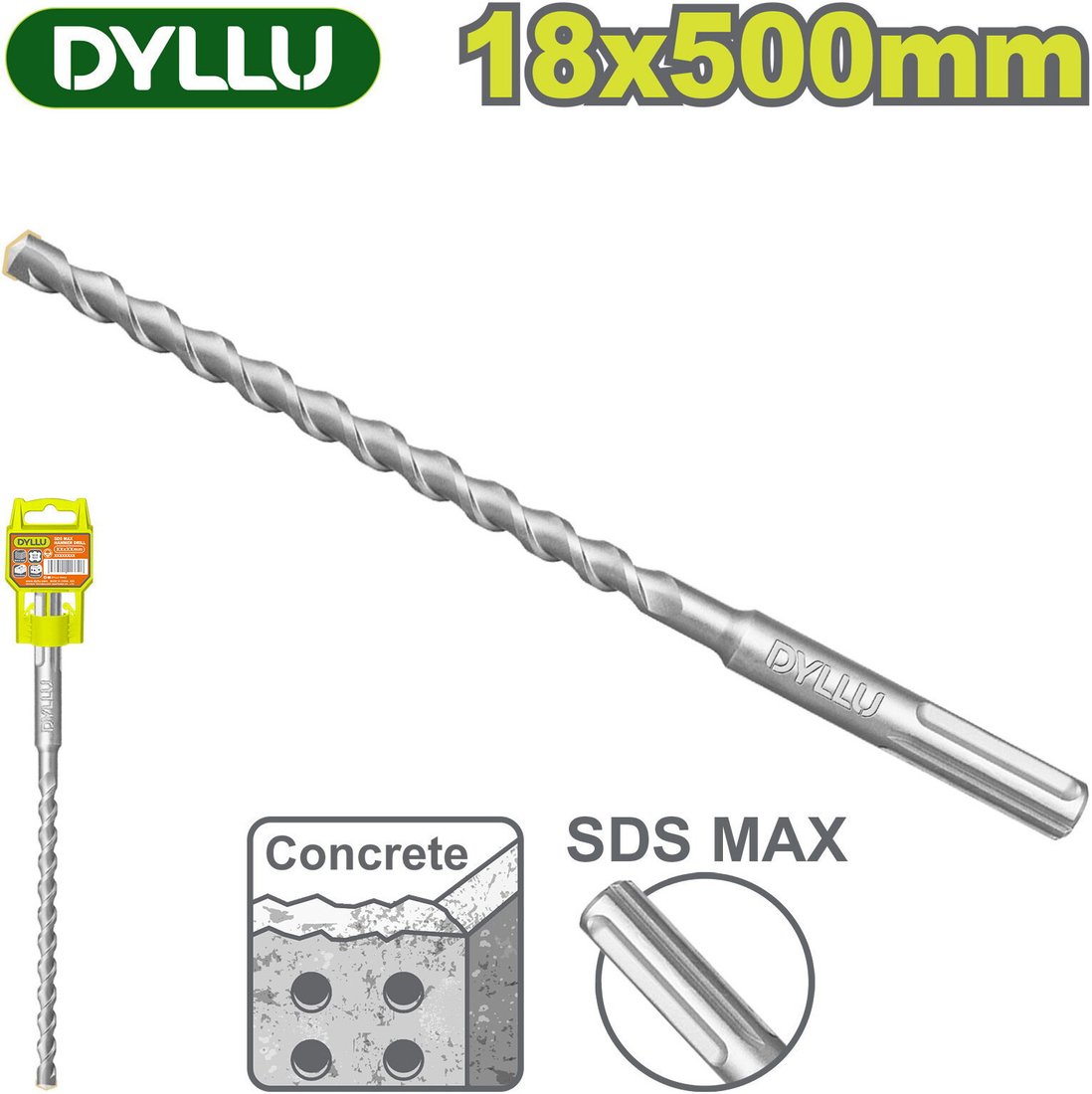 Бур Dyllu DTHD01854