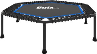 Батут Unix Line 4.3 ft Fitness Lite Blue