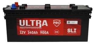 

Автомобильный аккумулятор Ultra PRO L+ (140 А·ч)