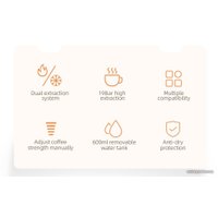 Капсульная кофеварка Hibrew H2B (черный)