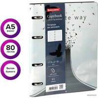 Полуобщая тетрадь BRAUBERG Vista Infinite way А5 112132