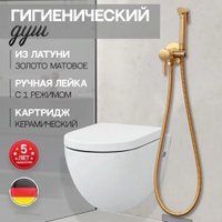 Гигиенический душ Hansberge H3099 (золото матовый)