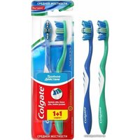 Набор зубных щеток Colgate Тройное действие (2 шт)