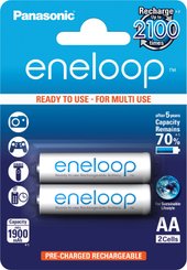 Eneloop AA 1900mAh 2 шт. (BK-3MCCE/2BE)