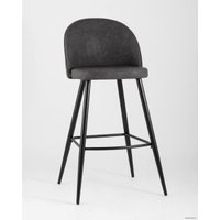 Стул Stool Group Лион BC-99004B (экокожа/темно-серый/черные ножки)