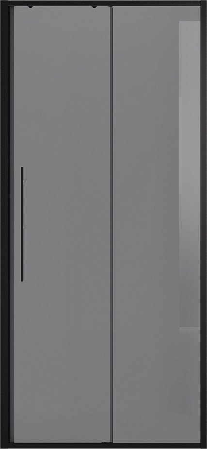Душевая дверь Niagara NG-85-11TB 110x195 (черный матовый/тонированное стекло)