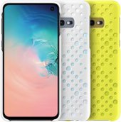 Pattern Cover для Samsung Galaxy S10e (белый/желтый)