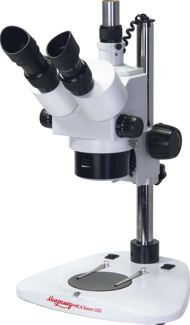 Микроскоп Микромед МС-4-ZOOM LED (тринокуляр) 25476
