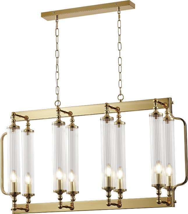 

Подвесная люстра Crystal Lux TOMAS SP8 L1000 BRASS