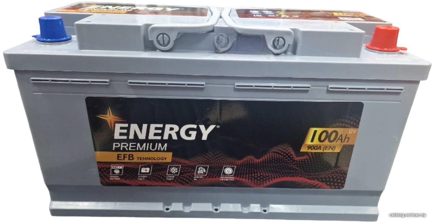 Автомобильный аккумулятор Energy Premium EFB (100 А·ч)