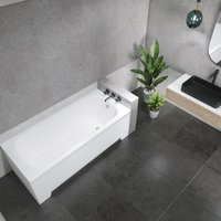 Ванна Lauter Sophia 160х70 21205160 (с каркасом, черным подголовником)