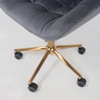 Офисное кресло AksHome Bali (темно-серый/золото)